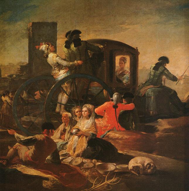 Francisco de Goya The Pottery Vendor oil painting image